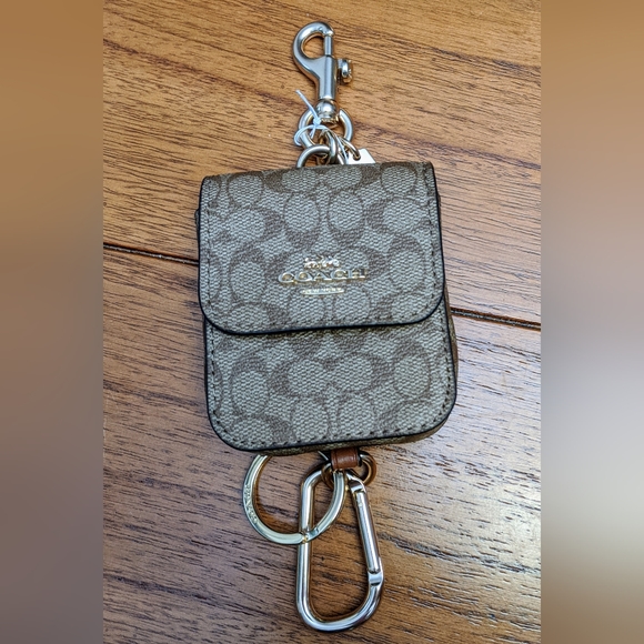 Coach Accessories - Coach coin purse keychain NWT
